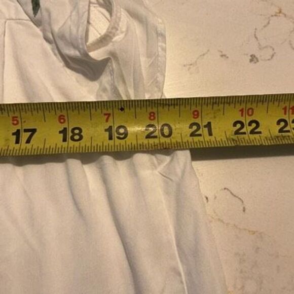 Crown & Ivy Flutter Sleeve Embroidered Top Sz M Lined Boho Babydoll - Picture 7 of 12